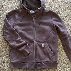 Carhartt Plum Full-Zip Hoodie
